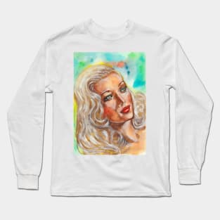 Veronica Lake Long Sleeve T-Shirt